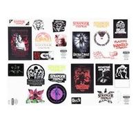 Paladone Lot de 4 dessous de verre Stranger Things 5 Wsqk en PVC lisse multicolore