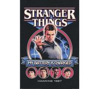 Stranger Things 5 (My Battery Is Charged) Maxi poster 91,5 cm x 61 cm sous licence officielle Netflix Art mural Taille unique