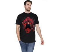 Stranger Things 5 Poster Sorcerer Will Versus Vecna Unisex T Shirt, Black, XX-Large
