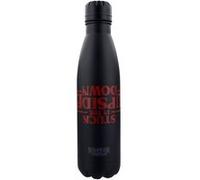Pyramid International Gourde métallique Stranger Things MDB25388 – 500 ml Noir et Rouge