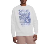 Stranger Things Bradley'S Big Buy Advert Unisex Sweatshirt, White, Large