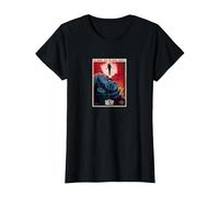 Stranger Things Butcher Billy No More Lies T-Shirt, Femme, Noir, XS