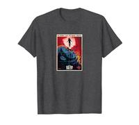 Stranger Things Butcher Billy No More Lies T-Shirt, Homme, Chiné Foncé, M