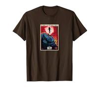 Stranger Things Butcher Billy No More Lies T-Shirt, Homme, Marron, 3XL