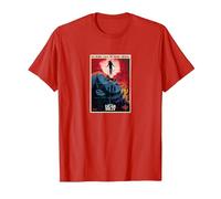 Stranger Things Butcher Billy No More Lies T-Shirt, Homme, Rouge, M