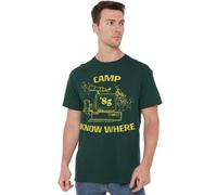 Stranger Things Camp Know Where 1989 Unisex T Shirt, Hunter Green, X-Large