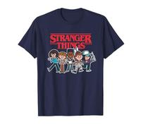 Stranger Things Cartoon Group T-Shirt