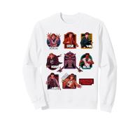 Stranger Things Character Badges Officiellement licencie Sweatshirt