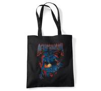 Stranger Things Demogorgon Band Sac Fourre-Tout Réutilisable Pour Faire Ses Courses, Noire