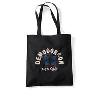 Stranger Things Demogorgon Fan Club Sac Fourre-Tout Réutilisable Pour Faire Ses Courses, Noire