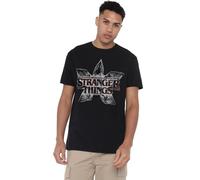 Stranger Things Demogorgon Flower Logo Unisex T Shirt, Black, XXXX-Large