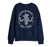 Stranger Things Demogorgon Hunter Sweat-Shirt pour Enfant, Noir, 9-11 Ans