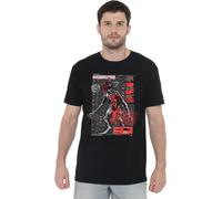 Stranger Things Demogorgon Monster T-Shirt Unisexe, Noir, M