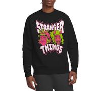 Stranger Things Eddie and Dustin Unisex Sweatshirt, Black, XX-Large