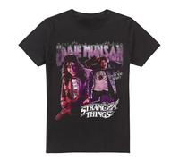 Stranger Things Eddie Munson Homage 86 T-Shirt Unisexe, Noir, XXL, Noir, XXL