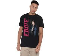 Stranger Things Eddie Neo Homage Unisex T Shirt, Black, Medium