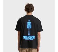 Stranger Things Eleven Bitmap Loose Tee noir XS