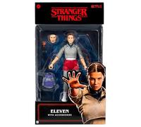 Stranger Things Eleven Figurine Collector Upside Down - Figurine très détaillée de 15,2 cm avec vêtements Doux et Accessoires Uniques