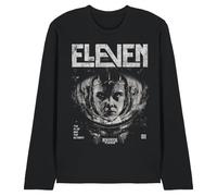 Stranger Things Eleven Laboratory Unisex Long Sleeve T Shirt, Black, Medium