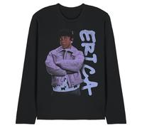 Stranger Things Erica Neo Homage Unisex Long Sleeve T Shirt, Black, XX-Large