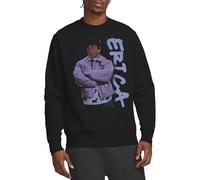 Stranger Things Erica Neo Homage Unisex Sweatshirt, Black, X-Large