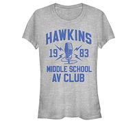 Stranger Things - Hawkins AV Club Women's Crew neck Heather grey XL