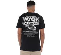Stranger Things Hawkins Hitmaker Wsqk Back Unisex T Shirt, Black, Medium