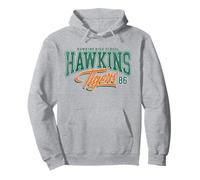 Stranger Things Hawkins Tigers 86 Sweat à Capuche
