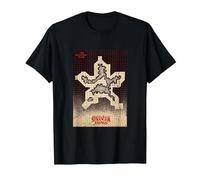 Stranger Things Hellfire Club Carte de Jeu de Table T-Shirt, Homme, Noir, 5XL