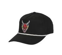 Stranger Things Hellfire Club Demon Head Black Retro Grandpa Casquette snapback