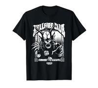 Stranger Things Hellfire Club Mono T-Shirt, Homme, Noir, XL