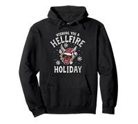 Stranger Things Hellfire Holiday Officiellement licencie Sweat à Capuche