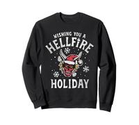Stranger Things Hellfire Holiday Officiellement licencie Sweatshirt