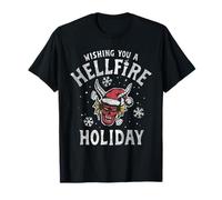 Stranger Things Hellfire Holiday Officiellement licencie T-Shirt