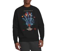 Stranger Things Hellfire Poster Unisex Sweatshirt, Black