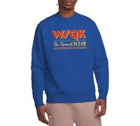Stranger Things Lucas Wsqk Squawk Unisex Sweatshirt, Royal, Medium