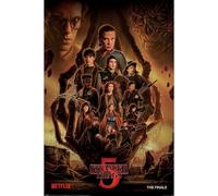 Stranger Things Maxi poster S5 (The Finale) - 91,5 x 61 cm - Grande affiche sous licence officielle - Décoration murale pour chambre à coucher, salle de jeux ou bureau