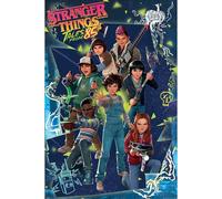 Stranger Things Maxi poster Tales From '85 (Cast) 91,5 cm x 61 cm, produit sous licence officielle Stranger Things Tales From 85, collection Netflix rétro, cadeau pour fans, maison et école