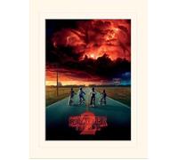 STRANGER THINGS (MIND FLAYER) - avec Passe-partout - 30x40cm - Affiche / Poster
