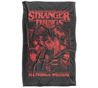 Stranger Things Mindflayer Group Horror Movie Poster Plaid Ultra Doux au Toucher Soyeux - 91 x 147 cm