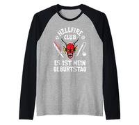 Stranger Things My Birthday Invert Officiellement licencie Manche Raglan