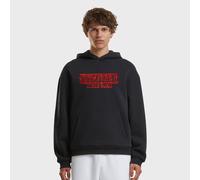 Stranger Things Neon Sign Fluffy Hoody noir M