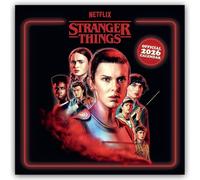 Stranger Things - Netflix - Offizieller Kalender 2026: Original Danilo-Kalender [Mehrsprachig] [Kalender]