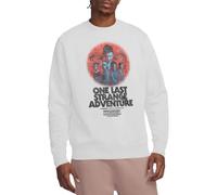 Stranger Things One Last Adventure Poster Unisex Sweatshirt, White, XXL