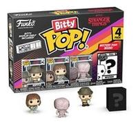 Stranger Things - Pack 4 figurines Bitty POP! Hopper 2,5 cm