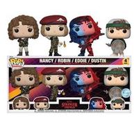 Stranger Things - Pack 4 figurines POP! Stranger Things S4 (EMEA) 9 cm