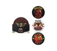 Stranger Things - Pack 4 Sous-Verres Hellfire Club