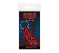 Stranger Things Porte-clés caoutchouc Logo 6 cm
