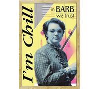 Stranger Things - Poster - Barb + cadre amovible, Shinsuke® Maxi MDF hêtre, vitre acrylique