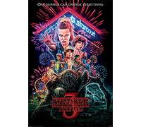 Stranger Things Poster Summer of 85 Saison 3 (61cm x 91,5cm) + Un Poster Surprise en Cadeau!